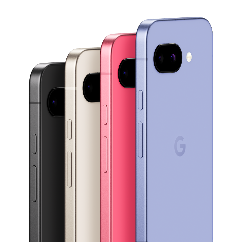 Google Pixel 9a colors official render