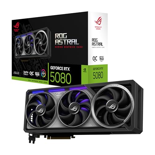 ASUS ROG Astral GeForce RTX 5080 OC Edition Gaming Graphics Card
