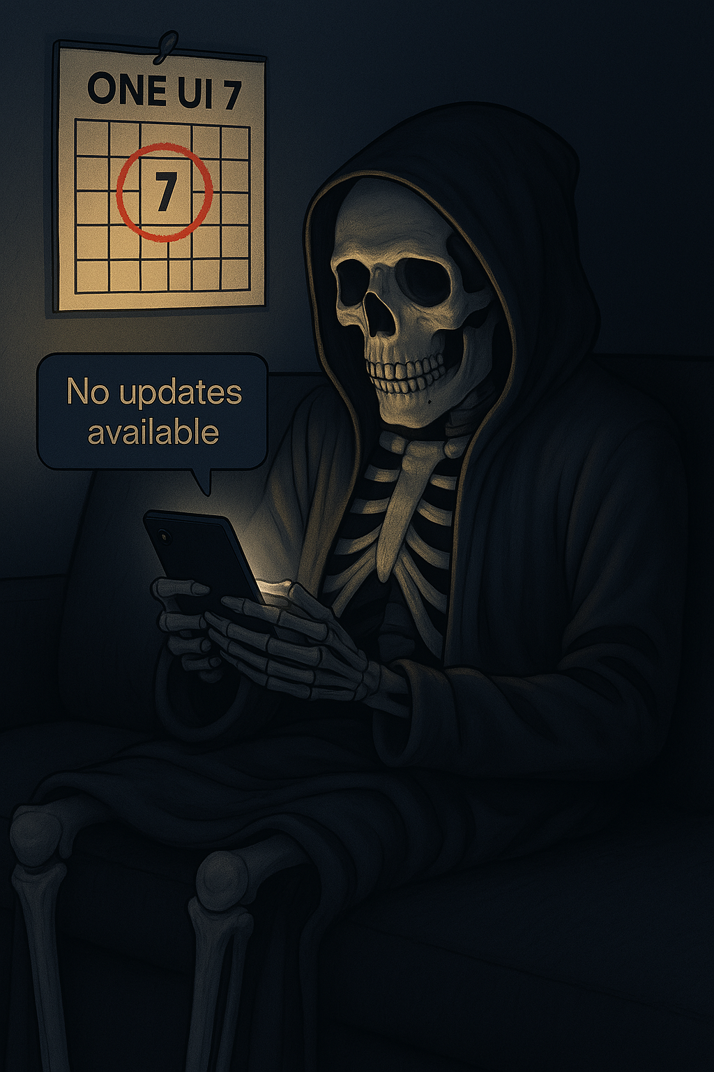 Samsung One UI 7 Waiting