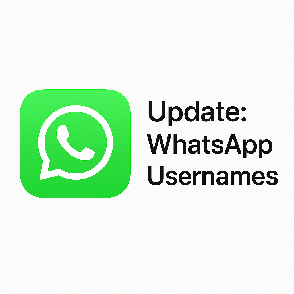 Whatsapp usernames
